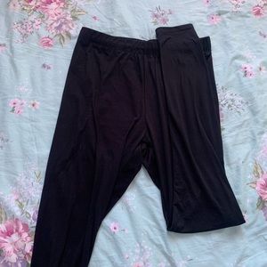 Plain Black Leggings